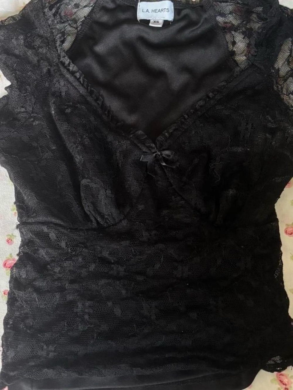 pacsun lace top